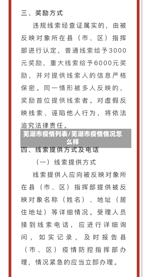 芜湖市疫情列表/芜湖市疫情情况怎么样