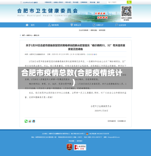 合肥市疫情总数(合肥疫情统计)-第2张图片