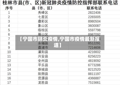 【宁国市肺炎疫情,宁国市疫情最新报道】-第1张图片