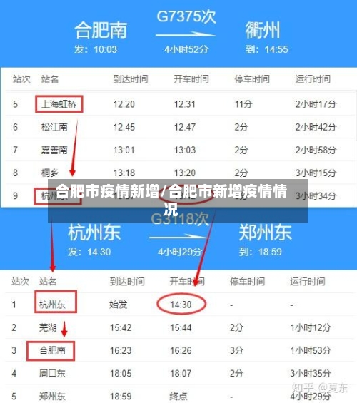 合肥市疫情新增/合肥市新增疫情情况-第3张图片