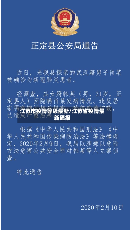 江苏市疫情等级最新/江苏省疫情最新通报
