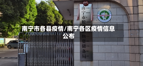 南宁市各县疫情/南宁各区疫情信息公布-第2张图片