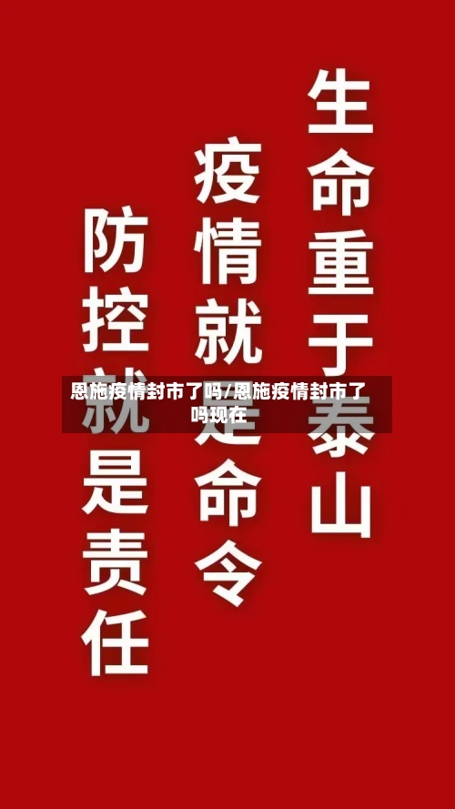 恩施疫情封市了吗/恩施疫情封市了吗现在-第2张图片