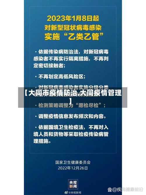 【大同市疫情防治,大同疫情管理】-第2张图片