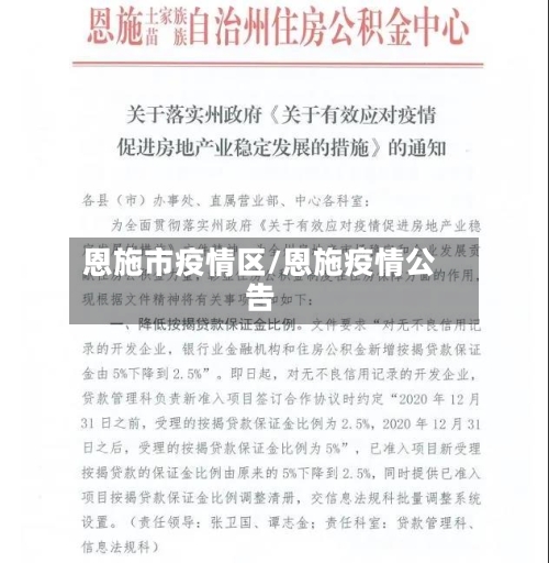 恩施市疫情区/恩施疫情公告-第2张图片