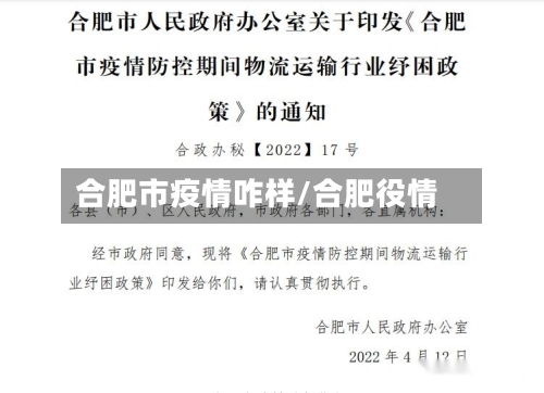 合肥市疫情咋样/合肥役情-第3张图片